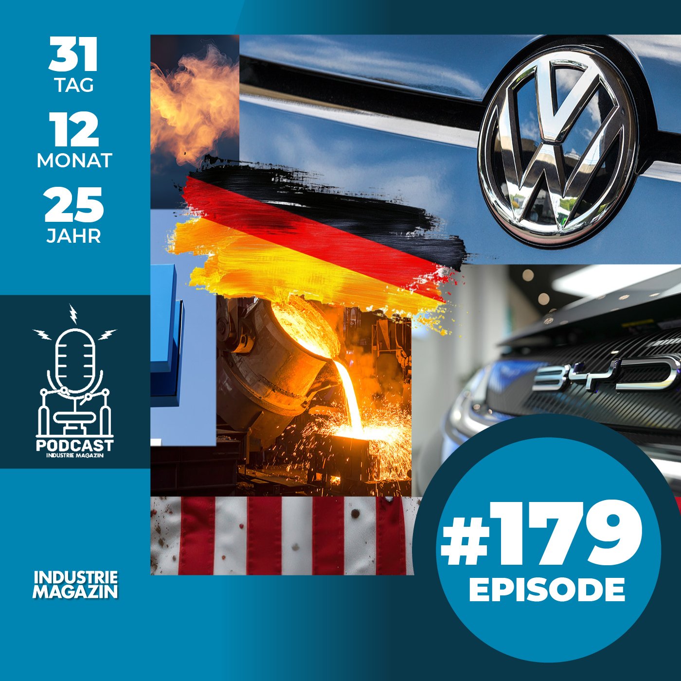 VW am Abgrund, BYD gestoppt, Stahl in Not: Europas Industrie im Krisenjahr 2025 | INDUSTRIEMAGAZIN